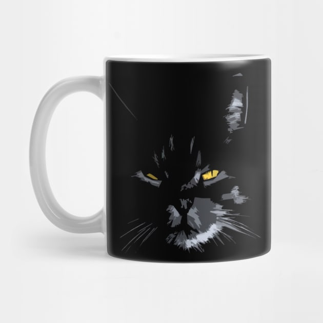 Awesome Gift for Cats Lovers tee gift t-shirt by MIRgallery